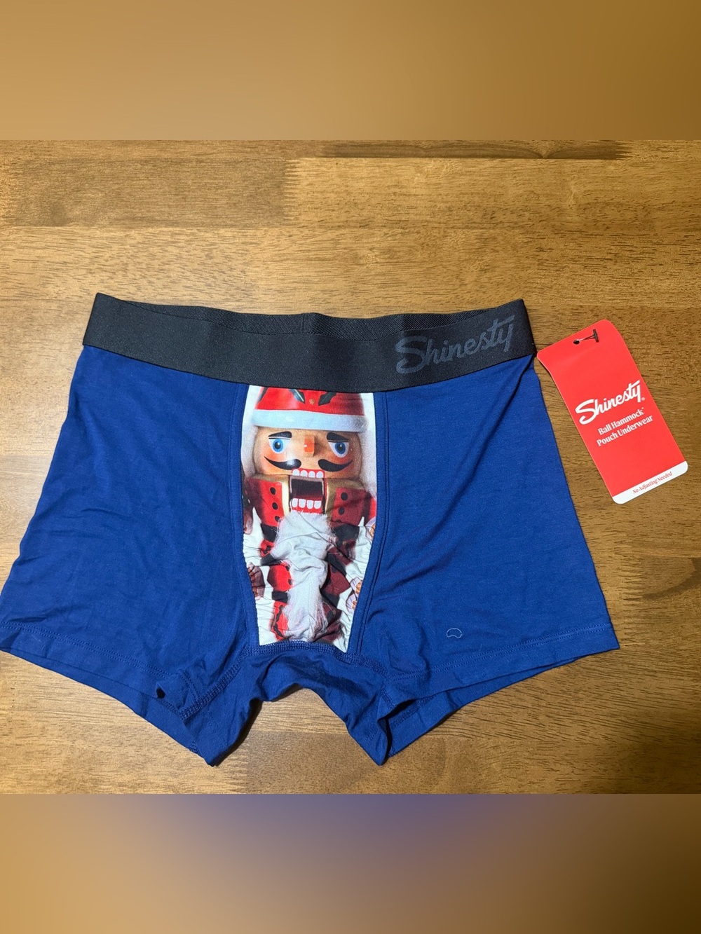 NEW!!! Never Worn!! Kids Blue Shinesty Nutcracker Print Boxer Briefs
